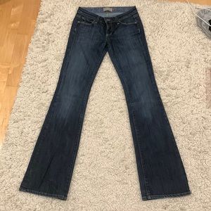 paige vintage flare jeans